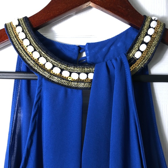 High Neck Surplice Top - Picture 3 of 5